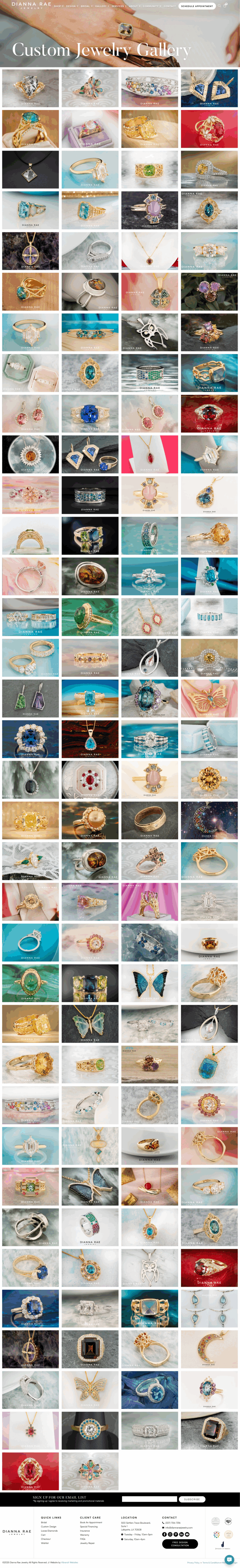 Custom Jewelry Gallery