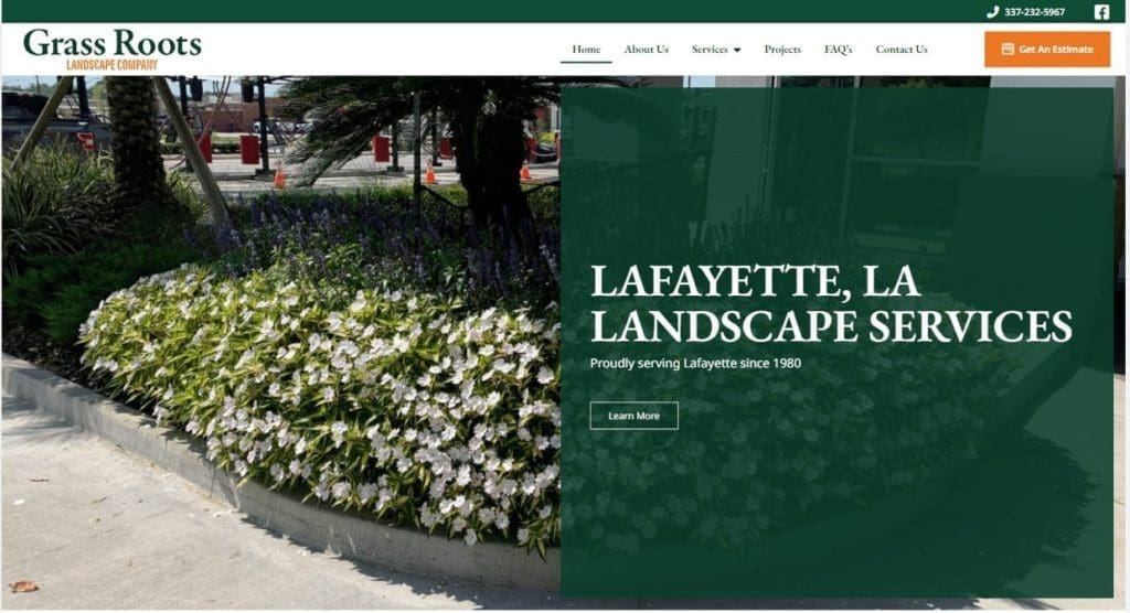 grassroots | Vibrandt Websites | Lafayette, LA