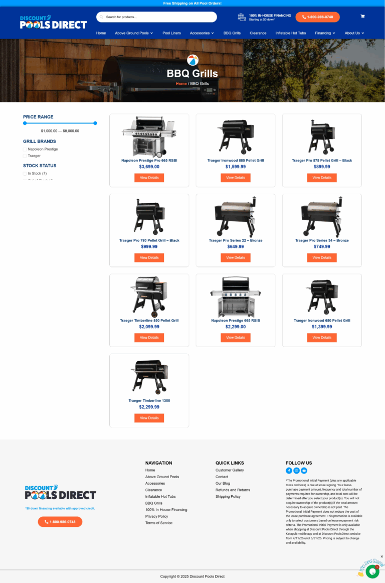 BBQ Grills Page