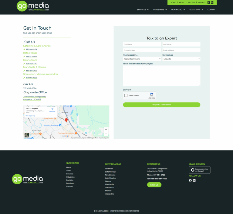 Contact Page