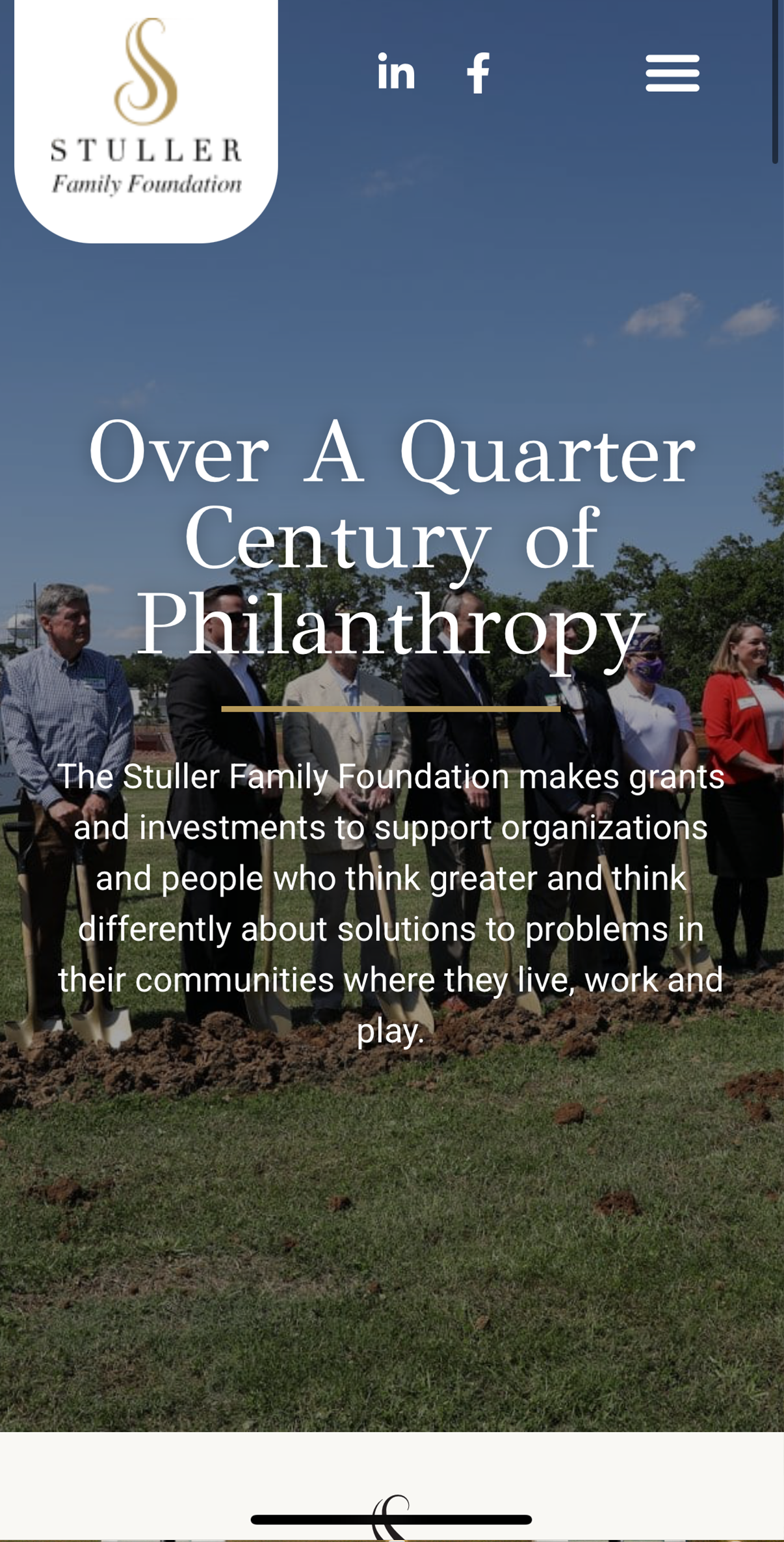 Home 13 stuller foundation mobile | Vibrandt Websites | Lafayette, LA