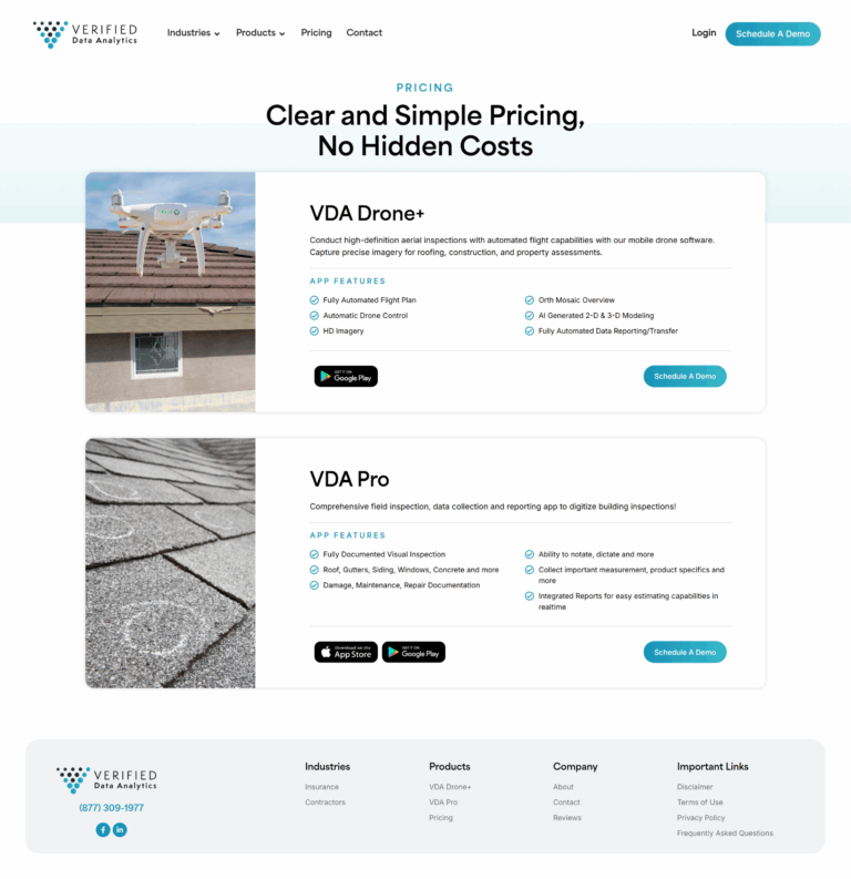 Pricing Page