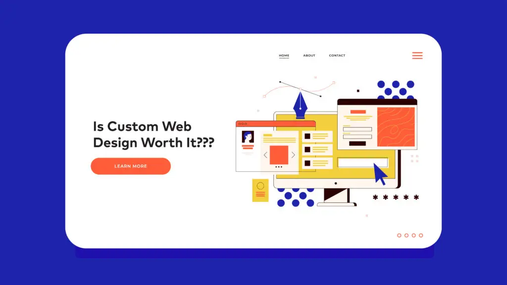 The cost of custom web design - why is it more expensive than templates?